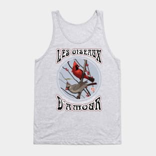 Les Oiseaux D'Amour (Love Birds) Tank Top